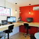 Illustration for article titled Tiny, enclosed pod offices for the post-apocalyptic web worker